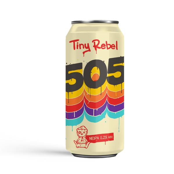 front of Tiny Rebel 505 440ml can