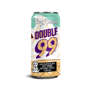 front of tiny rebel double 99 440ml can