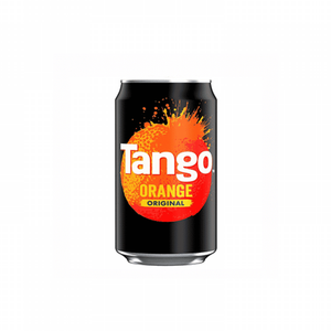 front of Tango Orange 330ml Can