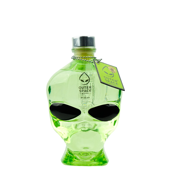front of Outer Space Vodka 70cl bottle