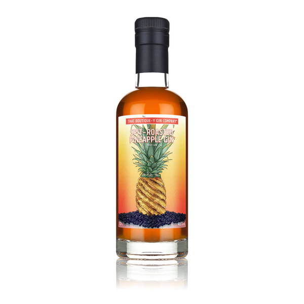 front of Spit Roasted Pineapple Gin 70cl bottle