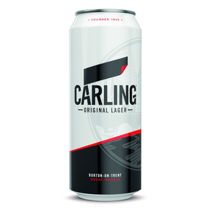 front of carling 500ml can