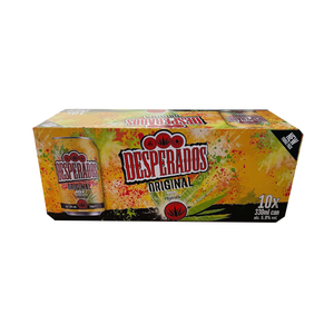 front of desperados fridge pack
