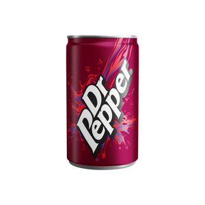 front of dr pepper 300ml can