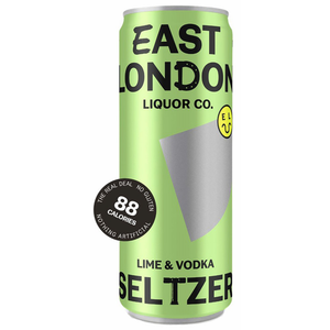 front of lime and vodka seltzer can
