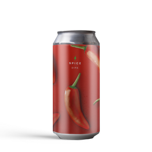 front of garage beer spice can