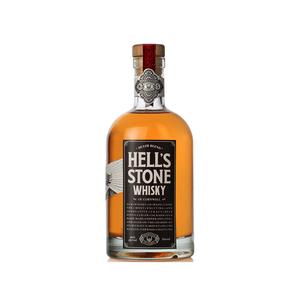 front of hells stone whiskey 70cl bottle