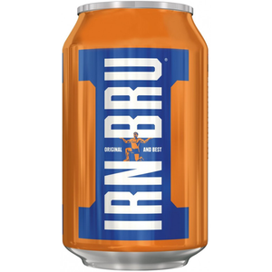front of irn bru 330ml can