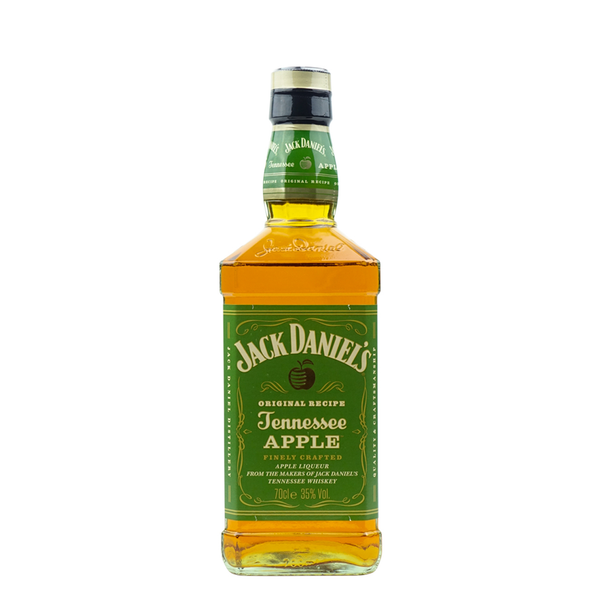 front of jack daniels apple whiskey 70cl bottle