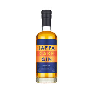 front of jaffa cake gin 70cl bottle