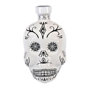 front of Kah Blanco Tequila 70CL bottle