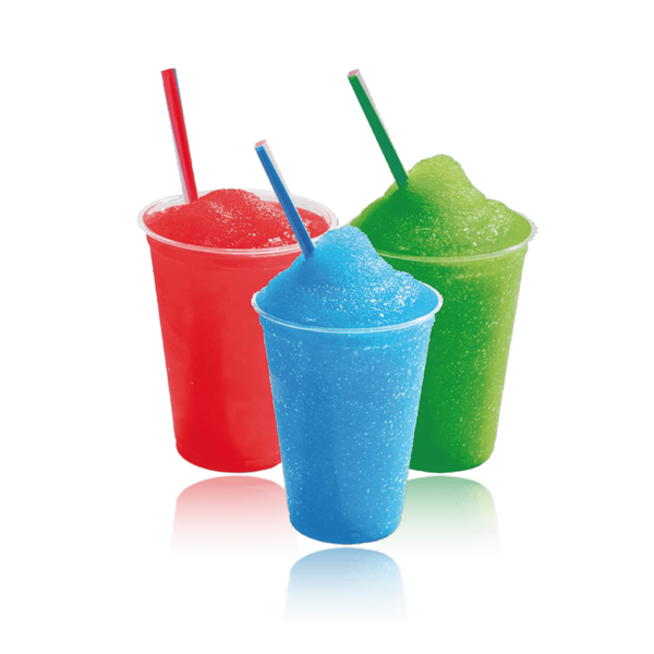 front of slushies