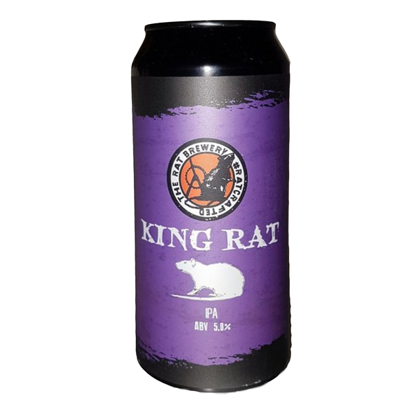 front of Ossett Brewery King Rat IPA 500ml can