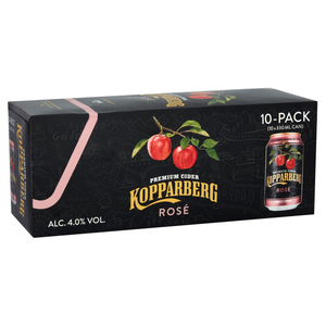 front of kopparberg rose fridge pack 