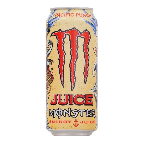 front of Monster Pacific Punch 500ml Can