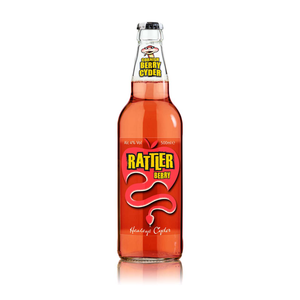 front of rattler berry cider 500ml bottle