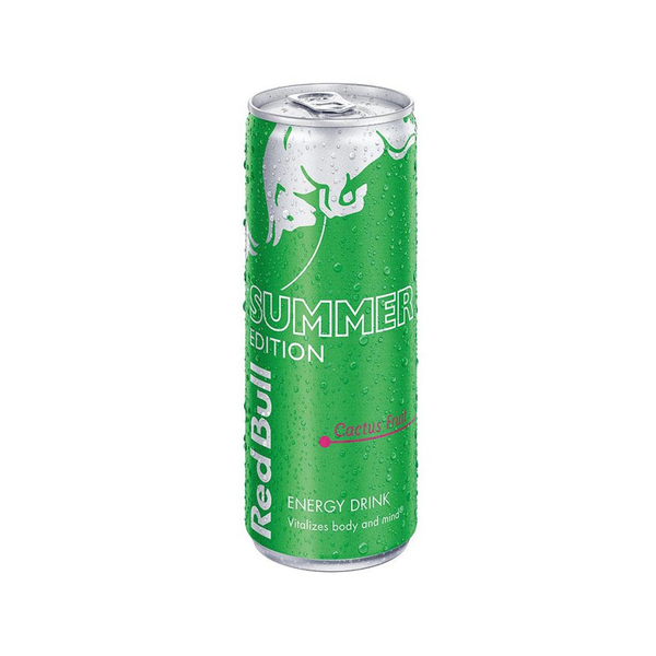 front of red bull cactus fruit can 250ml