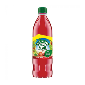 front of Robinsons Summer Fruits Squash 900ml bottle