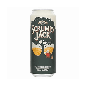 front of Scrumpy Jack 500ml can