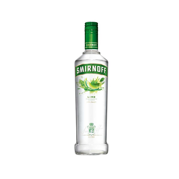 front of smirnoff lime 70cl  bottle