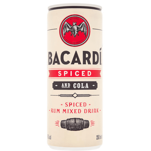 Bacardi Spiced And Cola.