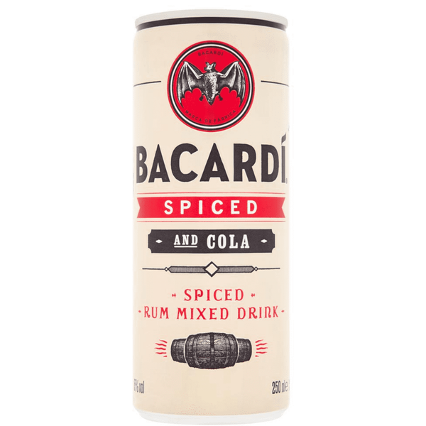 Bacardi Spiced And Cola.
