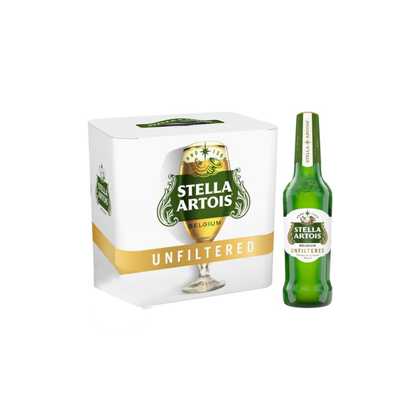 Stella Artois Unfiltered Lager 12x 330ml