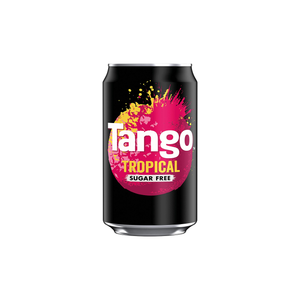 front of tropical tango 330ml can