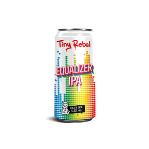 front of tiny rebel equalizer IPa 440ml can