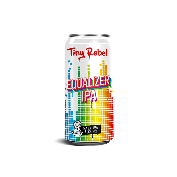 front of tiny rebel equalizer IPa 440ml can