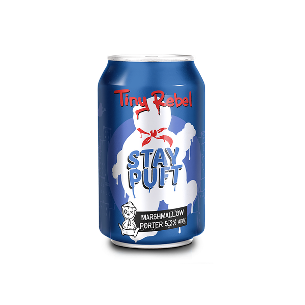 front of Tiny Rebel Stay Puft 330ml can