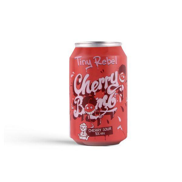 front of Tiny Rebel Cherry Bomb 330ml can