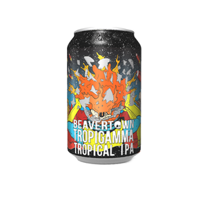 front of beavertown tropigamma 330ml can