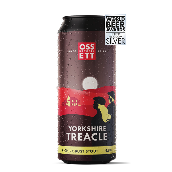 front of Ossett Brewery Yorkshire Treacle 500ml can